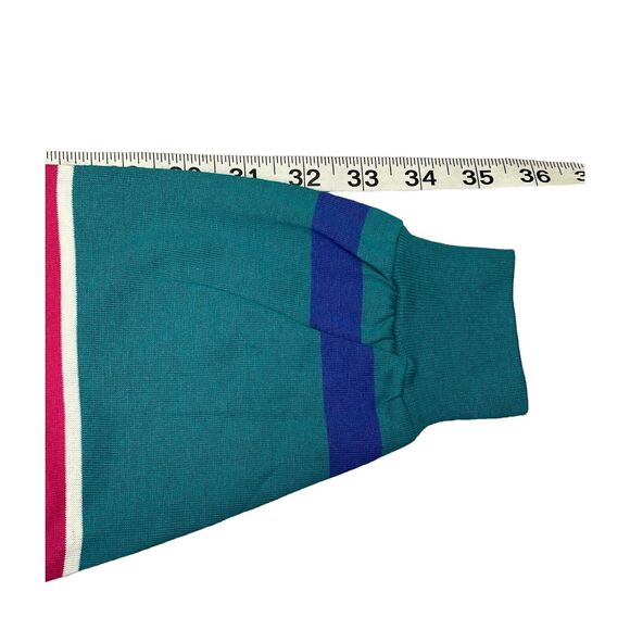 VTG Single Stitch Cross Creek Turtleneck Men's Size XL Striped Made In USA - Picture 4 of 8